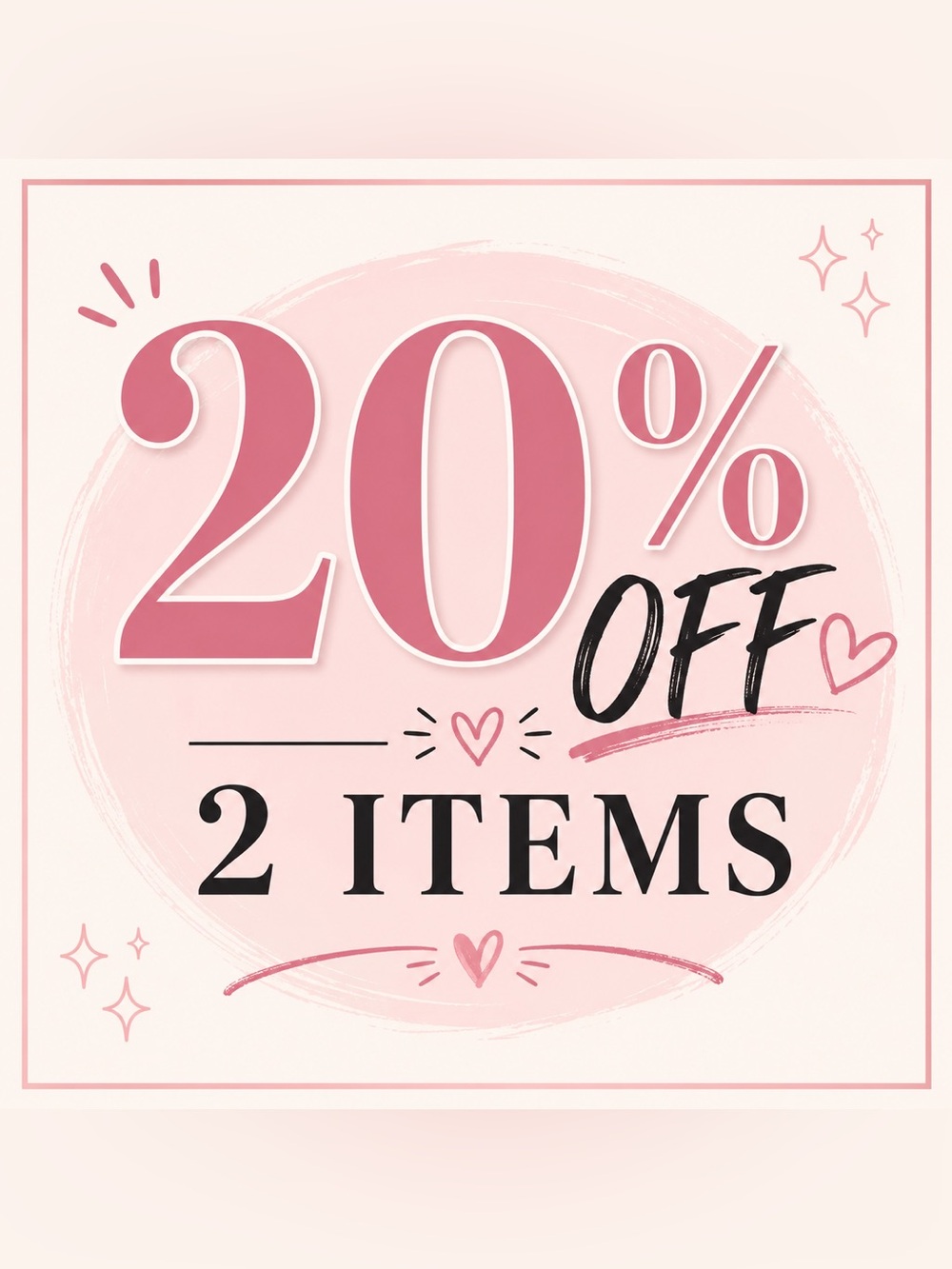 20% Off 2 Items In My Closet